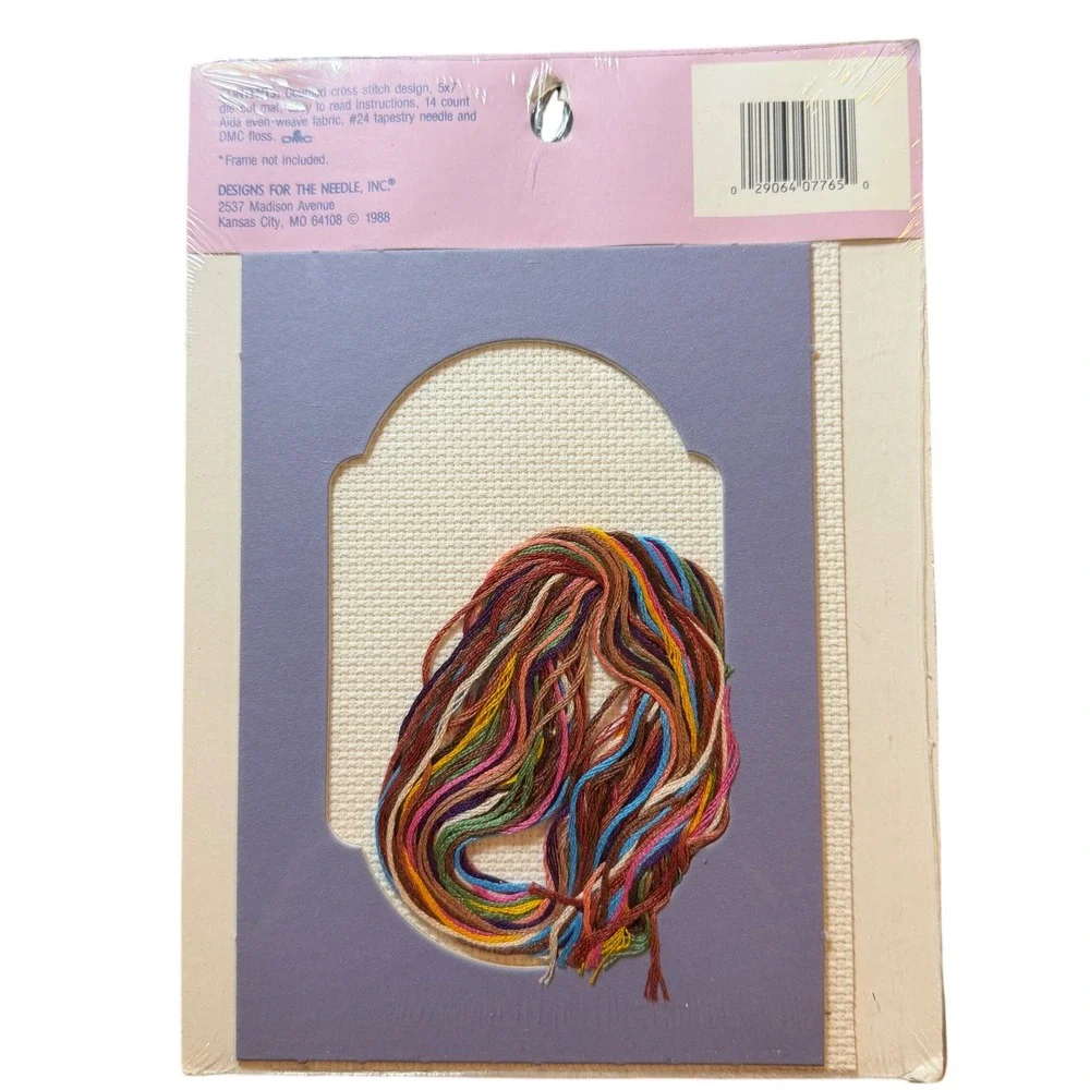 Designs‎ for the Needle Cross Stitch Kit 7765 Salaries Teddy Bears Funny New VTG
